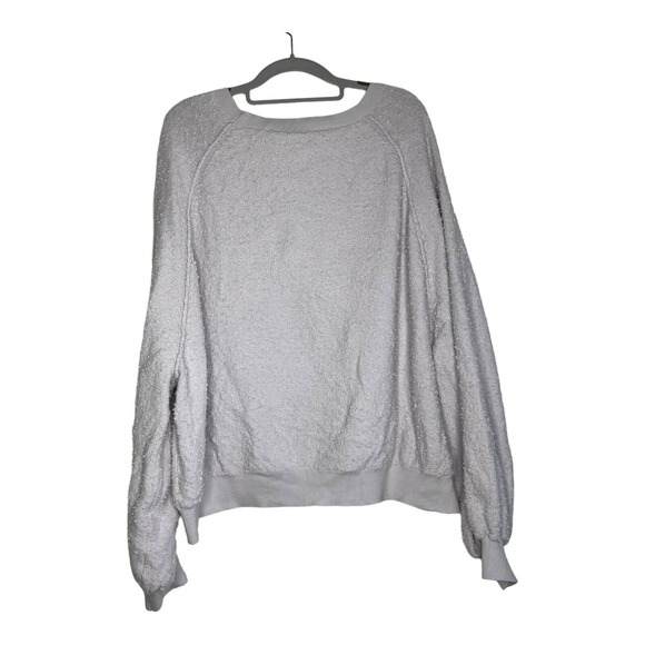 Free People Found My Friend Pullover Lavender Women L - Picture 2 of 9